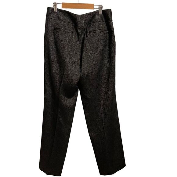 Talbots Made of Italian Fabric Wool Blend Wide Leg Trousers Pants Size 8 - Picture 5 of 10